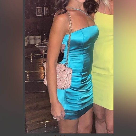 VALENTINO small Rockstud bag pink Easter - Picture 13 of 13